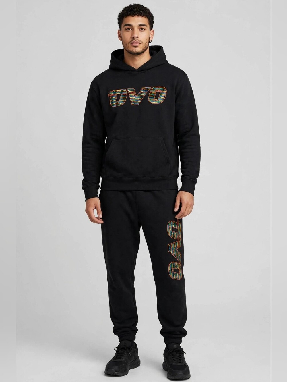 OVO October Very Own Multi City Tour Tracksuit Set Black Size XL